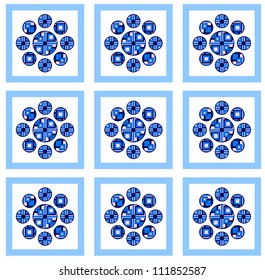 creative wallpaper with squares