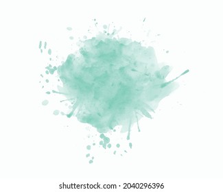 creative water color brush strokes