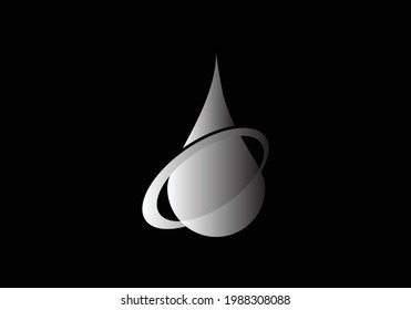 Creative Water drop Logo design vector template.
