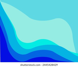 creative water waves background abstract