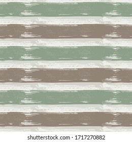 Creative watercolor brush stripes seamless pattern.  Grungy Seamless Lines Pattern Design.  For wallpaper. Cloth, Linen, Textile Print Design Background.