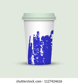 Creative Watercolor Coffee cup