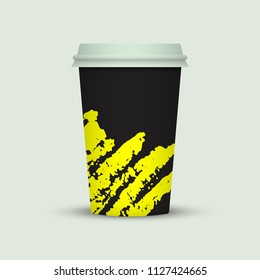 Creative Watercolor Coffee cup