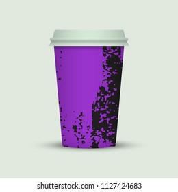 Creative Watercolor Coffee cup