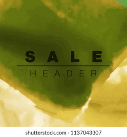 Creative watercolor splash background