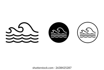 creative wave design, vector, isolated on transparent background