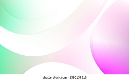 Creative Waves. Futuristic Technology Style Background. Design For Cover Page, Poster, Banner Of Websites. Colorful Vector Illustration.