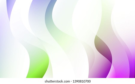 Creative Waves. Futuristic Technology Style Background. For Creative Templates, Cards, Color Covers Set. Colorful Vector Illustration