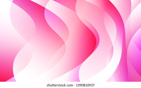 Creative Waves. Futuristic Technology Style Background. For Elegant Pattern Cover Book. Colorful Vector Illustration.