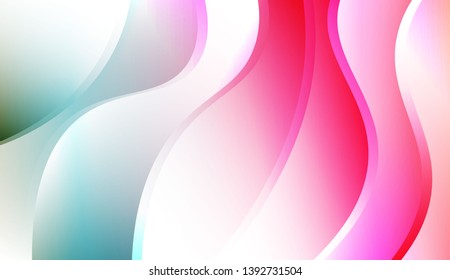 Creative Waves. Futuristic Technology Style Background. Design For Cover Page, Poster, Banner Of Websites. Colorful Vector Illustration.