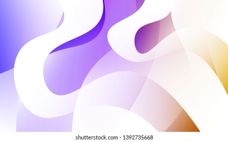 Creative Waves. Futuristic Technology Style Background. For Creative Templates, Cards, Color Covers Set. Colorful Vector Illustration
