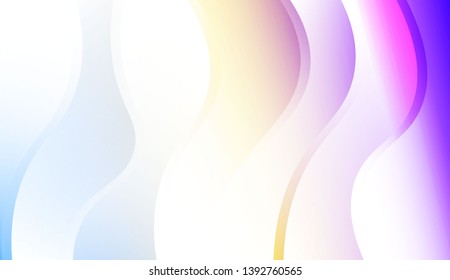 Creative Waves. Futuristic Technology Style Background. For Elegant Pattern Cover Book. Colorful Vector Illustration.