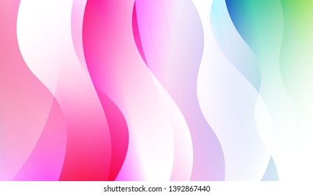 Creative Waves. Futuristic Technology Style Background. Design For Cover Page, Poster, Banner Of Websites. Colorful Vector Illustration.