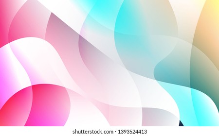 Creative Waves. Futuristic Technology Style Background. Design For Cover Page, Poster, Banner Of Websites. Colorful Vector Illustration.