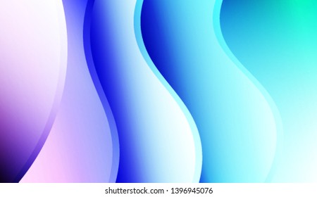 Creative Waves. Futuristic Technology Style Background. For Creative Templates, Cards, Color Covers Set. Colorful Vector Illustration