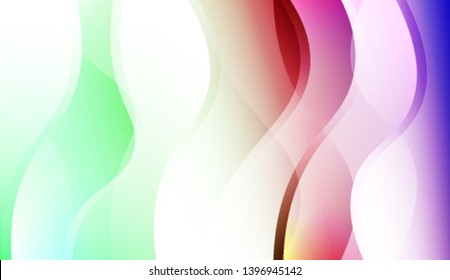 Creative Waves. Futuristic Technology Style Background. For Creative Templates, Cards, Color Covers Set. Colorful Vector Illustration