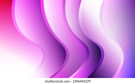 Creative Waves. Futuristic Technology Style Background. Design For Cover Page, Poster, Banner Of Websites. Colorful Vector Illustration.