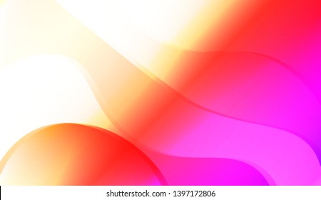 Creative Waves. Futuristic Technology Style Background. Design For Cover Page, Poster, Banner Of Websites. Colorful Vector Illustration.