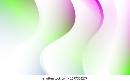 Creative Waves. Futuristic Technology Style Background. Design For Your Header Page, Ad, Poster, Banner. Colorful Vector Illustration