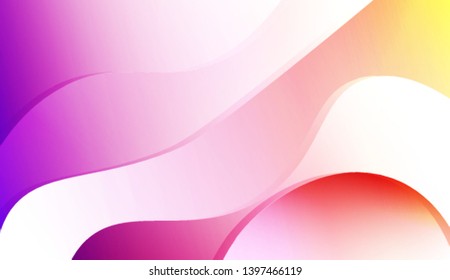 Creative Waves. Futuristic Technology Style Background. For Creative Templates, Cards, Color Covers Set. Colorful Vector Illustration