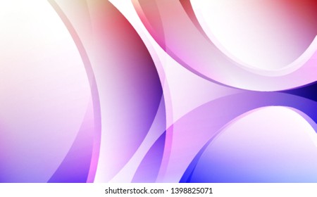 Creative Waves. Futuristic Technology Style Background. For Creative Templates, Cards, Color Covers Set. Colorful Vector Illustration