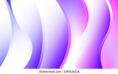 Creative Waves. Futuristic Technology Style Background. Design For Your Header Page, Ad, Poster, Banner. Colorful Vector Illustration