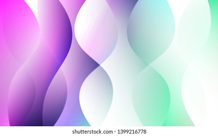 Creative Waves. Futuristic Technology Style Background. Design For Cover Page, Poster, Banner Of Websites. Colorful Vector Illustration.