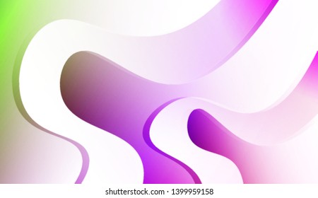 Creative Waves. Futuristic Technology Style Background. For Creative Templates, Cards, Color Covers Set. Colorful Vector Illustration