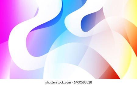 Creative Waves. Futuristic Technology Style Background. For Creative Templates, Cards, Color Covers Set. Colorful Vector Illustration