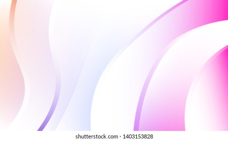 Creative Waves. Futuristic Technology Style Background. Design For Your Header Page, Ad, Poster, Banner. Colorful Vector Illustration