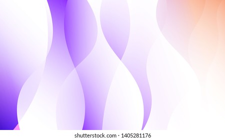 Creative Waves. Futuristic Technology Style Background. For Elegant Pattern Cover Book. Colorful Vector Illustration.