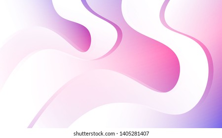 Creative Waves. Futuristic Technology Style Background. Design For Your Header Page, Ad, Poster, Banner. Colorful Vector Illustration