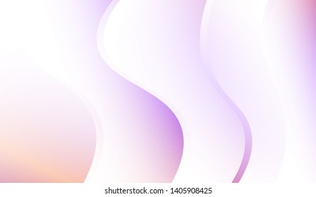 Creative Waves. Futuristic Technology Style Background. For Elegant Pattern Cover Book. Colorful Vector Illustration.