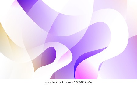 Creative Waves. Futuristic Technology Style Background. Design For Your Header Page, Ad, Poster, Banner. Colorful Vector Illustration