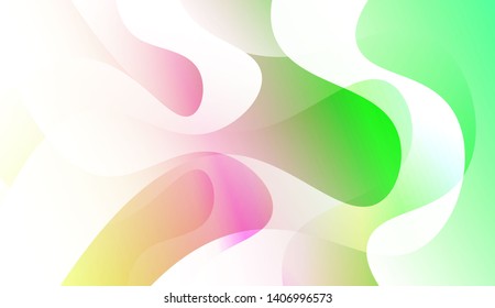 Creative Waves. Futuristic Technology Style Background. Design For Your Header Page, Ad, Poster, Banner. Colorful Vector Illustration