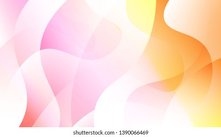 Creative Wavy Background. Design For Cover Page, Poster, Banner Of Websites. Colorful Vector Illustration.
