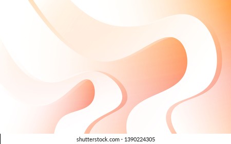 Creative Wavy Background. Design For Cover Page, Poster, Banner Of Websites. Colorful Vector Illustration.