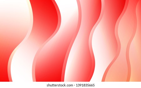Creative Wavy Background. Design For Cover Page, Poster, Banner Of Websites. Colorful Vector Illustration.