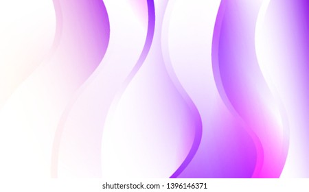 Creative Wavy Background. Design For Cover Page, Poster, Banner Of Websites. Colorful Vector Illustration.