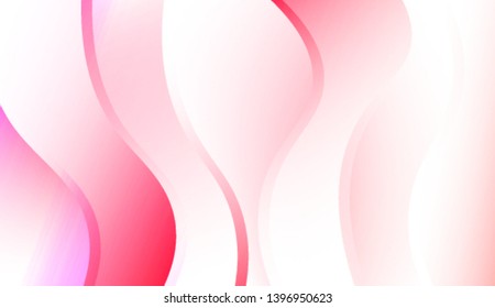 Creative Wavy Background. Design For Cover Page, Poster, Banner Of Websites. Colorful Vector Illustration.