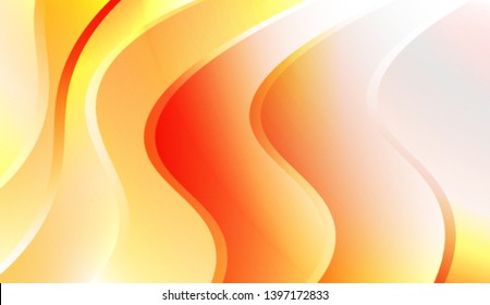 Creative Wavy Background. Design For Cover Page, Poster, Banner Of Websites. Colorful Vector Illustration.