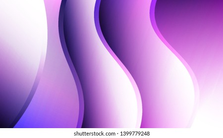 Creative Wavy Background. Design For Cover Page, Poster, Banner Of Websites. Colorful Vector Illustration.