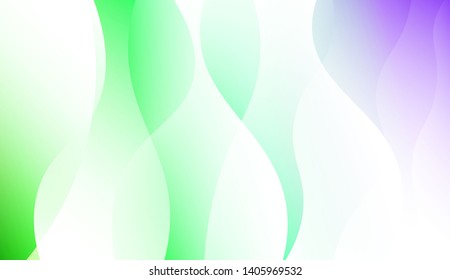 Creative Wavy Background. Design For Cover Page, Poster, Banner Of Websites. Colorful Vector Illustration.