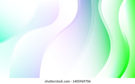 Creative Wavy Background. Design For Cover Page, Poster, Banner Of Websites. Colorful Vector Illustration.