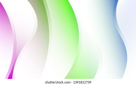 Creative Wavy Background. For Design Flyer, Banner, Landing Page. Colorful Vector Illustration.