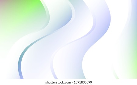 Creative Wavy Background. For Design Flyer, Banner, Landing Page. Colorful Vector Illustration.