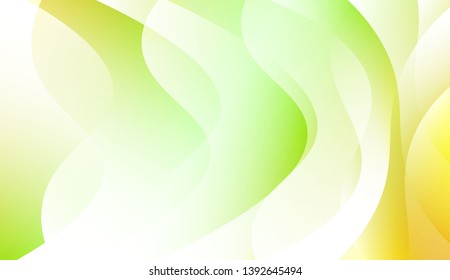Creative Wavy Background. For Design Flyer, Banner, Landing Page. Colorful Vector Illustration.