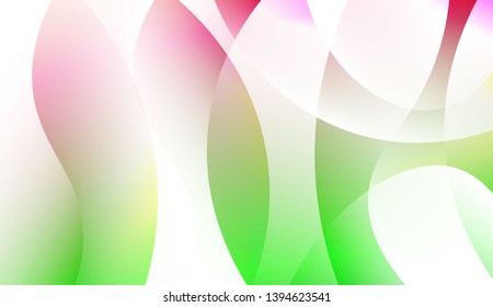 Creative Wavy Background. For Design Flyer, Banner, Landing Page. Colorful Vector Illustration.
