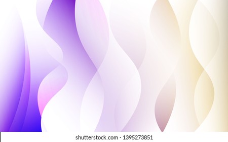 Creative Wavy Background. For Design Flyer, Banner, Landing Page. Colorful Vector Illustration.