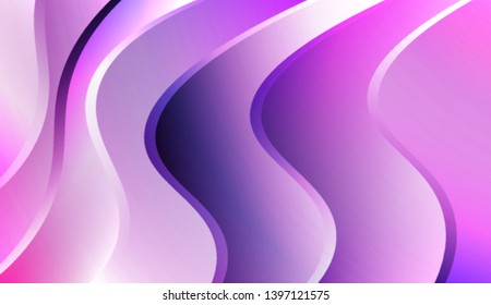 Creative Wavy Background. For Design Flyer, Banner, Landing Page. Colorful Vector Illustration.